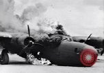 Image of C-87 in flames China, 1943, second 23 stock footage video 65675030937