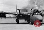 Image of C-87 in flames China, 1943, second 28 stock footage video 65675030937
