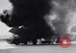 Image of C-87 in flames China, 1943, second 57 stock footage video 65675030937
