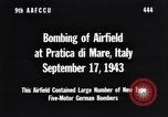 Image bombardement Pratica di Mare aérodrome Pratica di Mare Italie, 1943, de la seconde 6 séquences d'archives historiques vidéo 65675030941