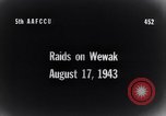 Image Bombardement de Wewak Wewak Nouvelle Guinée, 1943, de la seconde 5 séquences d'archives historiques vidéo 65675030943