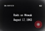 Image Bombardement de Wewak Wewak Nouvelle Guinée, 1943, de la seconde 7 séquences d'archives historiques vidéo 65675030943