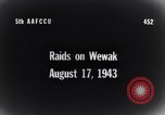 Image Bombardement de Wewak Wewak Nouvelle Guinée, 1943, de la seconde 8 séquences d'archives historiques vidéo 65675030943