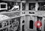 Standbild Diego Rivera industrielle Wandmalerei Detroit Michigan USA, 1932, aus Sekunde 53 historischem Filmmaterial Videoclip 65675030961