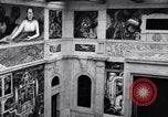 Standbild Diego Rivera industrielle Wandmalerei Detroit Michigan USA, 1932, aus Sekunde 61 historischem Filmmaterial Videoclip 65675030961