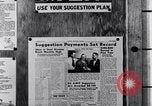Image of Ford Suggestion Box campaign Dearborn Michigan USA, 1950, second 58 stock footage video 65675030966