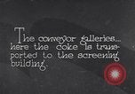 Image of coke screening and transport by Ford Dearborn Michigan USA, 1928, second 1 stock footage video 65675030984