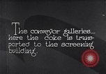 Image of coke screening and transport by Ford Dearborn Michigan USA, 1928, second 7 stock footage video 65675030984