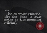 Image of coke screening and transport by Ford Dearborn Michigan USA, 1928, second 8 stock footage video 65675030984