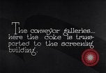 Image of coke screening and transport by Ford Dearborn Michigan USA, 1928, second 9 stock footage video 65675030984