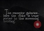 Image of coke screening and transport by Ford Dearborn Michigan USA, 1928, second 10 stock footage video 65675030984