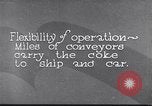 Image of coke screening and transport by Ford Dearborn Michigan USA, 1928, second 38 stock footage video 65675030984