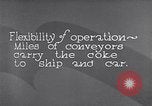 Image of coke screening and transport by Ford Dearborn Michigan USA, 1928, second 39 stock footage video 65675030984