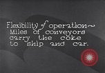 Image of coke screening and transport by Ford Dearborn Michigan USA, 1928, second 41 stock footage video 65675030984