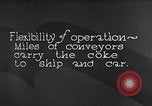 Image of coke screening and transport by Ford Dearborn Michigan USA, 1928, second 42 stock footage video 65675030984