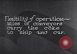 Image of coke screening and transport by Ford Dearborn Michigan USA, 1928, second 43 stock footage video 65675030984