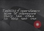 Image of coke screening and transport by Ford Dearborn Michigan USA, 1928, second 44 stock footage video 65675030984