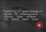 Image of coke screening and transport by Ford Dearborn Michigan USA, 1928, second 45 stock footage video 65675030984