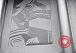 Standbild riesiger Globus Zimmer United States USA, 1937, aus Sekunde 24 historischem Filmmaterial Videoclip 65675031002
