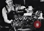 Image of Engine assembly and testing Dearborn Michigan USA, 1938, second 40 stock footage video 65675031005