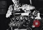 Image of Engine assembly and testing Dearborn Michigan USA, 1938, second 50 stock footage video 65675031005