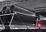 Image of Ford car chassis and cabin fabrication Dearborn Michigan USA, 1937, second 62 stock footage video 65675031006