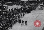 Image of busy intersection United States USA, 1920, second 8 stock footage video 65675031017