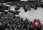 Image of busy intersection United States USA, 1920, second 13 stock footage video 65675031017