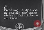 Image of DTI railroad locomotives Michigan United States USA, 1924, second 1 stock footage video 65675031021