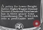 Image of DTI railroad locomotives Michigan United States USA, 1924, second 31 stock footage video 65675031021
