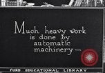 Image of Automatic industrial machinery United States USA, 1920, second 6 stock footage video 65675031023