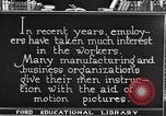 Image of Training and care of American workers United States USA, 1920, second 3 stock footage video 65675031025