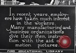 Image of Training and care of American workers United States USA, 1920, second 7 stock footage video 65675031025