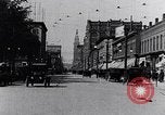 Immagine di Il traffico su strade di Detroit Detroit Michigan USA, 1917, secondo 12 filmato di repertorio 65675031040