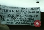 Standbild USS Enterprise Golf von Tonkin Vietnam, 1968, aus Sekunde 7 historischem Filmmaterial Videoclip 65675031044
