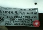 Standbild USS Enterprise Golf von Tonkin Vietnam, 1968, aus Sekunde 9 historischem Filmmaterial Videoclip 65675031044