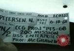 Standbild USS Enterprise Golf von Tonkin Vietnam, 1968, aus Sekunde 11 historischem Filmmaterial Videoclip 65675031044
