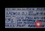 Standbild USS Enterprise Golf von Tonkin Vietnam, 1968, aus Sekunde 4 historischem Filmmaterial Videoclip 65675031046