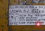 Standbild A-4F auf die USS Enterprise Golf von Tonkin Vietnam, 1968, aus Sekunde 7 historischem Filmmaterial Videoclip 65675031047