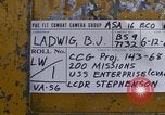 Standbild A-4F auf die USS Enterprise Golf von Tonkin Vietnam, 1968, aus Sekunde 10 historischem Filmmaterial Videoclip 65675031047