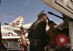 Standbild A-4F auf die USS Enterprise Golf von Tonkin Vietnam, 1968, aus Sekunde 51 historischem Filmmaterial Videoclip 65675031047