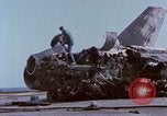 Standbild USS Enterprise Feuer Pearl Harbor Hawaii USA, 1969, aus Sekunde 16 historischem Filmmaterial Videoclip 65675031048