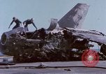 Standbild USS Enterprise Feuer Pearl Harbor Hawaii USA, 1969, aus Sekunde 18 historischem Filmmaterial Videoclip 65675031048