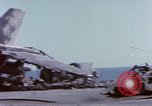 Standbild USS Enterprise Feuer Pearl Harbor Hawaii USA, 1969, aus Sekunde 21 historischem Filmmaterial Videoclip 65675031048