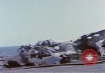 Standbild USS Enterprise Feuer Pearl Harbor Hawaii USA, 1969, aus Sekunde 22 historischem Filmmaterial Videoclip 65675031048