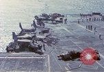 Standbild USS Enterprise Feuer Pearl Harbor Hawaii USA, 1969, aus Sekunde 30 historischem Filmmaterial Videoclip 65675031048