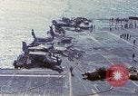 Standbild USS Enterprise Feuer Pearl Harbor Hawaii USA, 1969, aus Sekunde 38 historischem Filmmaterial Videoclip 65675031048