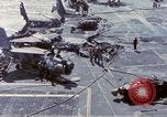 Standbild USS Enterprise Feuer Pearl Harbor Hawaii USA, 1969, aus Sekunde 42 historischem Filmmaterial Videoclip 65675031048
