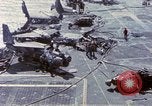 Standbild USS Enterprise Feuer Pearl Harbor Hawaii USA, 1969, aus Sekunde 44 historischem Filmmaterial Videoclip 65675031048