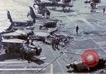 Standbild USS Enterprise Feuer Pearl Harbor Hawaii USA, 1969, aus Sekunde 46 historischem Filmmaterial Videoclip 65675031048